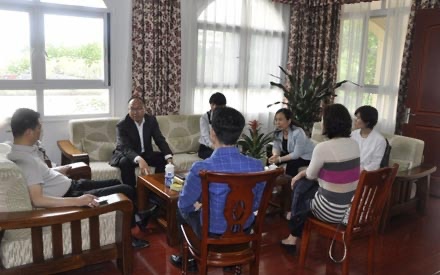 中国农业节水和农村供水技术协会现代管业专业委员会秘书长周川一行到公司调研
