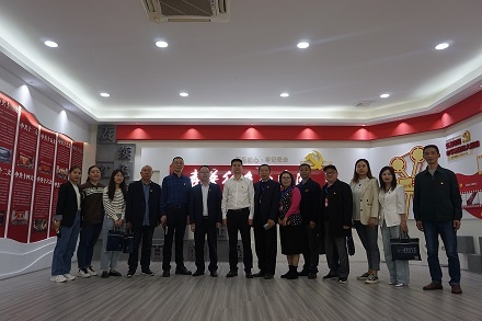 德阳市“两新”组织党建指导站第四指导组、罗江区、德阳经开区两新组织莅临四川问鼎娱乐股份有限公司考察、交流
